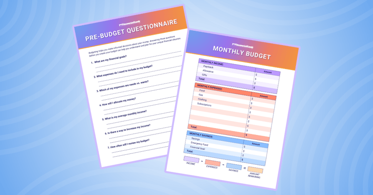 Budgeting Worksheets for Students: Create a Beginner Budget